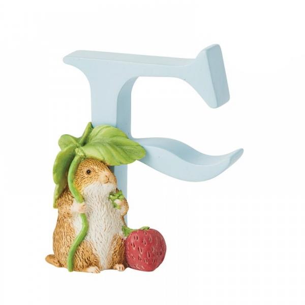 "F" Timmy Willie Alphabet Letter - Beatrix Potter from thetraditionalgiftshop.pro
