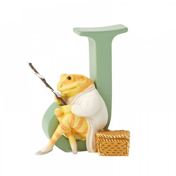 "J" Mr Jeremy Fisher Alphabet Letter - Beatrix Potter from thetraditionalgiftshop.pro