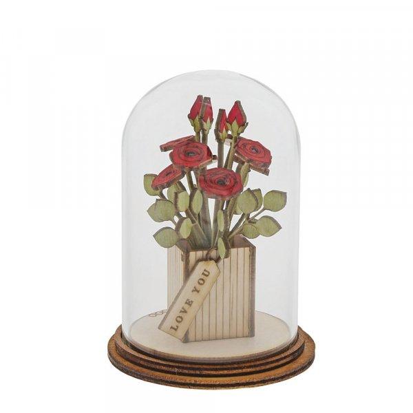 Love You Flower Kloche - Kloche from thetraditionalgiftshop.pro