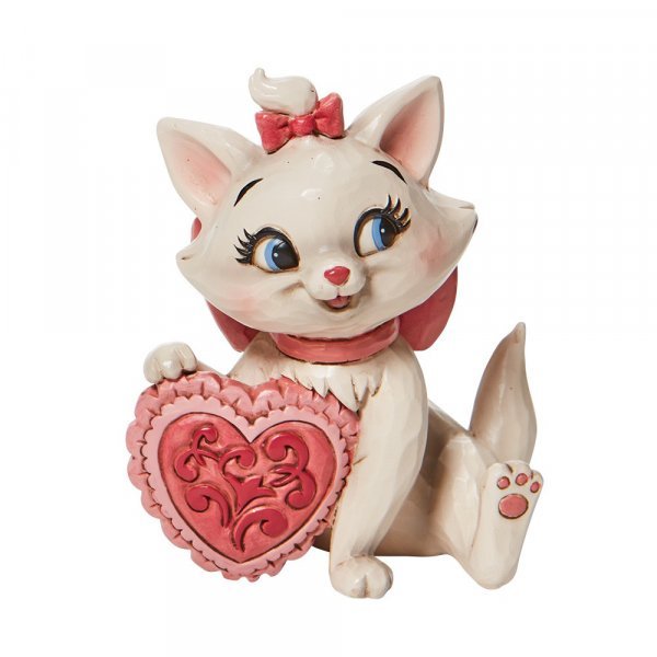 Marie Holding Heart Mini Figure - Disney Traditions from thetraditionalgiftshop.pro