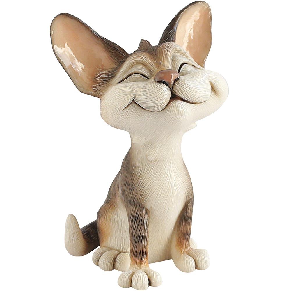 Purdy - Happy Tabby Cat - Little Paws from thetraditionalgiftshop.pro