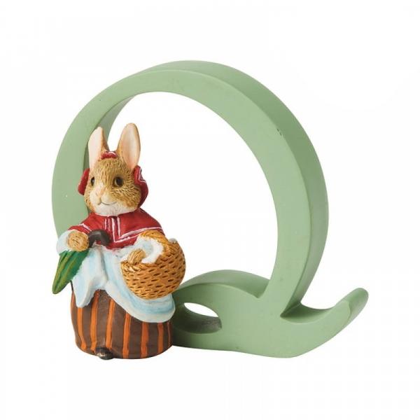 "Q" Mrs Rabbit Alphabet Letter - Beatrix Potter from thetraditionalgiftshop.pro