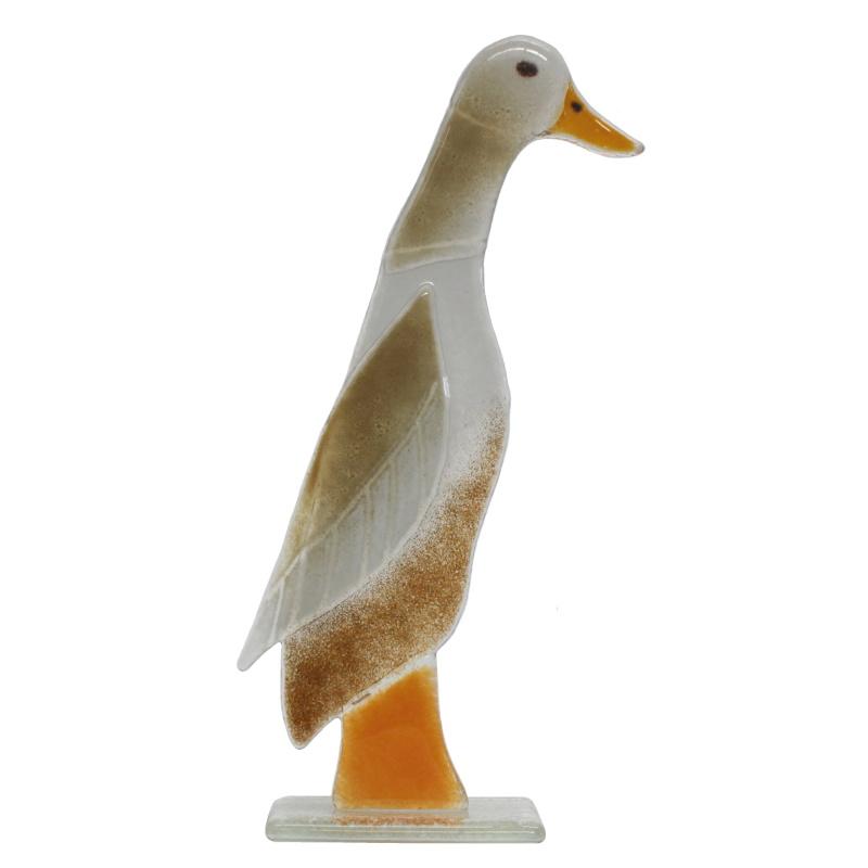 Runner Duck Fused Glass Ornament - D&J Glassware Fused Glass from thetraditionalgiftshop.pro