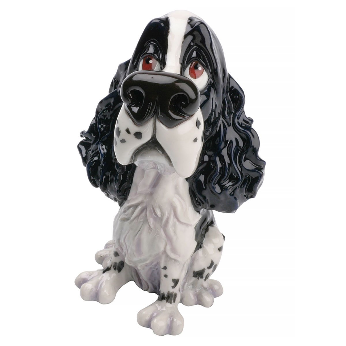 Sam - Black & White Springer Spaniel - Little Paws from thetraditionalgiftshop.pro
