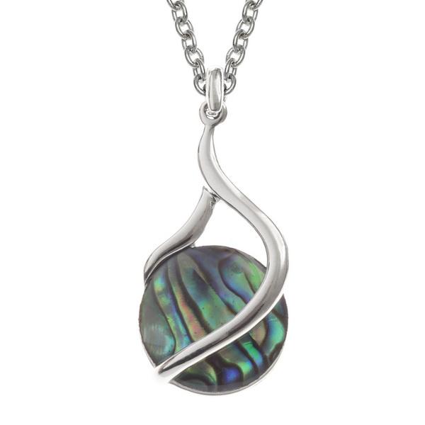 Twist Paua Shell Necklace - Tide Jewellery from thetraditionalgiftshop.pro